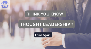 Thought leadership content writing