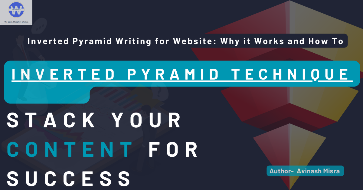 inverted pyramid method for writing content