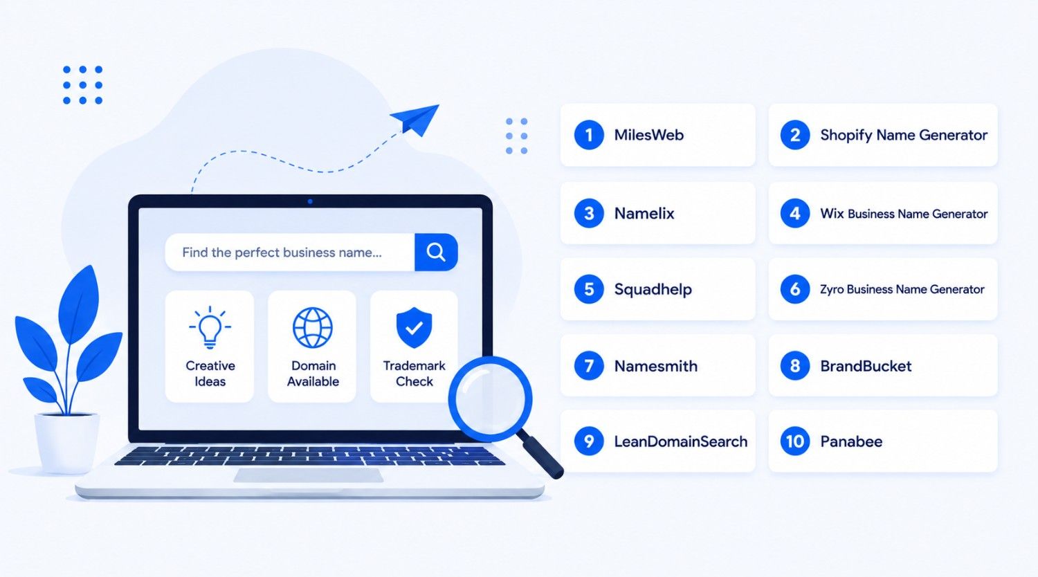Top 10 Business Naming Tools for Entrepreneurs 3 Top 10 brand name generator tools